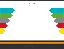 Tablet Screenshot of kono.to